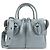 Borsa a mano e spalla 2Way in pelle goffrata TOD'S D Styling Grigio Chiaro