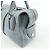Borsa a mano e spalla 2Way in pelle goffrata TOD'S D Styling Grigio Chiaro - vista 16