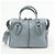 Borsa a mano e spalla 2Way in pelle goffrata TOD'S D Styling Grigio Chiaro - vista 2