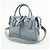 Borsa a mano e spalla 2Way in pelle goffrata TOD'S D Styling Grigio Chiaro - vista 3