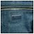 Borsa Tote Prada Triangle Logo Canapa Denim Borsa a Mano Blu - vista 18