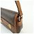 Céline CELINE Borsa a tracolla e a spalla in pelle e PVC Macadam Marrone - vista 14