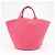PRADA Canapa Triangle Logo Canvas 2Way Bag Hand Bag Pink 1BG163 - vista 2