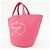 PRADA Canapa Triangle Logo Canvas 2Way Bag Hand Bag Pink 1BG163 - vista 3