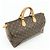 Louis Vuitton Monogram Speedy 40 Borsa a Mano Borsa Boston Marrone M41522 - vista 4