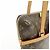Borsa a mano e a tracolla Louis Vuitton Monogram Coussin GM Marrone M51141 - vista 14
