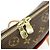 Borsa a mano e a tracolla Louis Vuitton Monogram Coussin GM Marrone M51141 - vista 16