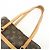 Borsa a mano e a tracolla Louis Vuitton Monogram Coussin GM Marrone M51141 - vista 6