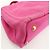 Borsa tote mini PRADA Triangle Logo Canapa Canvas Rosa BN2439 - vista 11