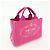 Borsa tote mini PRADA Triangle Logo Canapa Canvas Rosa BN2439 - vista 4