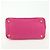 Borsa tote mini PRADA Triangle Logo Canapa Canvas Rosa BN2439 - vista 5