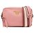 Borsa a spalla in pelle con logo PRADA Borsa a tracolla Borsa camera Rosa