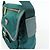 Borsa a tracolla PRADA in nylon e pelle Saffiano con logo triangolare Verde - vista 13
