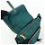 Borsa a tracolla PRADA in nylon e pelle Saffiano con logo triangolare Verde - vista 19