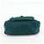 Borsa a tracolla PRADA in nylon e pelle Saffiano con logo triangolare Verde - vista 5