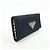 PRADA Triangle Logo Nylon Saffiano Leather Key Case Black 1M0222 - view 4