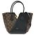 Louis Vuitton Monogram Kimono PM Hand Bag Tote Bag Noir M41855