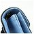 Borsa a tracolla in pelle con catena Interlocking G GUCCI Blu Chiaro 510304 - vista 17