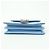 Borsa a tracolla in pelle con catena Interlocking G GUCCI Blu Chiaro 510304 - vista 5