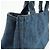PRADA Canapa Mini Triangle Logo Denim 2Way Bag Hand Bag Blue B2439G - vista 13
