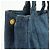 PRADA Canapa Mini Triangle Logo Denim 2Way Bag Hand Bag Blue B2439G - vista 15
