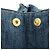 PRADA Canapa Mini Triangle Logo Denim 2Way Bag Hand Bag Blue B2439G - vista 17