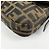 FENDI Mamma Baguette Zucca Canvas Leather Shoulder Bag Brown 26424 - vista 12