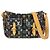 Louis Vuitton Monogram Multicolor Lodge GM Shoulder Bag Noir M40054