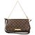 Louis Vuitton Damier Favorite MM 2Way Shoulder Bag Hand Bag N41129