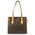 Borsa a spalla Louis Vuitton Monogram Popincourt Haut Brown M40007