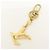 Louis Vuitton Porte Cles LV Facettes Bag Charm Key Chain Gold M65216 - vista 3