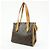 Borsa a tracolla Louis Vuitton Monogram Popincourt Haut Brown M40007 - vista 3