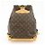 Zaino Louis Vuitton Monogram Montsouris GM Brown M51135 - vista 2