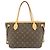 Louis Vuitton Monogram Neverfull PM Tote Bag Hand Bag Brown M40155