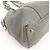 Borsa Boston in pelle con logo Triangle PRADA Borsa a tracolla Grigio BR2630 - vista 11