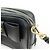 Borsa a tracolla PRADA in pelle Saffiano motivo nastro nero 1NF674 - vista 15