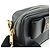 Borsa a tracolla PRADA in pelle Saffiano motivo nastro nero 1NF674 - vista 16