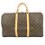 Louis Vuitton Monogram Keep All 50 Boston Bag Brown M41426