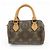 Borsa a mano Louis Vuitton Monogram Mini Speedy Marrone M41534 J75011 Lot - vista 2