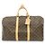 Louis Vuitton Monogram Keep All 50 Boston Bag Brown M41426