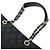Borsa a tracolla CHANEL Matelasse COCO Mark Caviarskin Nera A50995 - vista 4