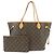 Louis Vuitton Monogram Neverfull MM Tote Bag Shoulder Bag Brown M40995