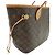 Louis Vuitton Monogram Neverfull MM Tote Bag Shoulder Bag Brown M40995 - vista 7