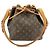 Borsa a tracolla Louis Vuitton Monogram Petit Noe Brown M42226