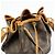 Borsa a tracolla Louis Vuitton Monogram Petit Noe Brown M42226 - vista 16