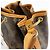 Borsa a tracolla Louis Vuitton Monogram Petit Noe Brown M42226 - vista 19