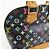 Borsa a mano Louis Vuitton Monogram Multicolor Alma PM Noir M40444 - vista 17