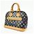 Borsa a mano Louis Vuitton Monogram Multicolor Alma PM Noir M40444 - vista 3