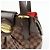 Borsa Louis Vuitton Damier Sistina PM Damier Ebene N41542 - vista 15