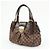 Borsa Louis Vuitton Damier Sistina PM Damier Ebene N41542 - vista 3